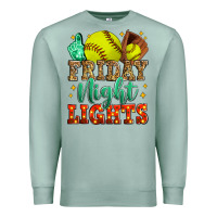 Seafoam friday night lights softball Premium Sweatshirt - Zillion Design Studio