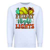 White friday night lights softball Premium Sweatshirt - Zillion Design Studio