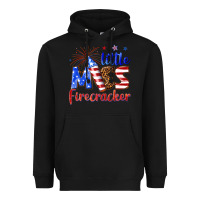 Black little miss firecracker billie wilder Heavyweight Hoodie - texasbilliewilder