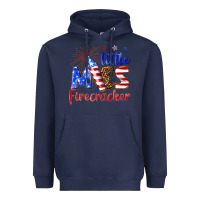 Navy little miss firecracker billie wilder Heavyweight Hoodie - texasbilliewilder