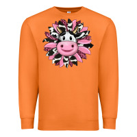Carrot pink leopard sunflower cow Premium Sweatshirt - RanaPortraitStore