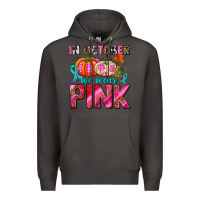 Smoke in october we wear pink with pumpkins Premium Hoodie - AdoDesignShop