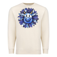 Sandshell blueberry milkshake cow sunflower Premium Sweatshirt - RanaPortraitStore