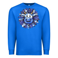 True Royal blueberry milkshake cow sunflower Premium Sweatshirt - RanaPortraitStore