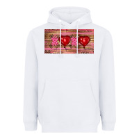 White Valentine's Day Xoxo Heavyweight Hoodie - RanaPortraitStore