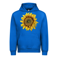 Cobalt sunflower Urban Hoodie - Artiststas