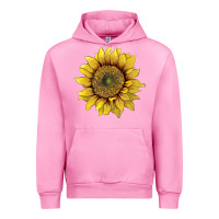 Fuchsia Pink sunflower Urban Hoodie - Artiststas