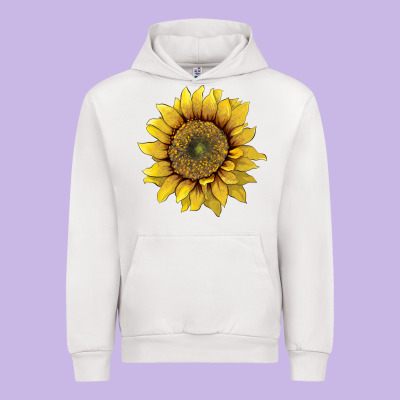 Sunflower Urban Hoodie Designed By Artiststas