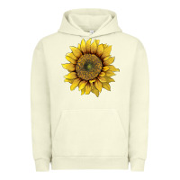 Pigment Pistachio sunflower Urban Hoodie - Artiststas