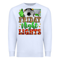 White friday night lights soccer Premium Sweatshirt - Zillion Design Studio