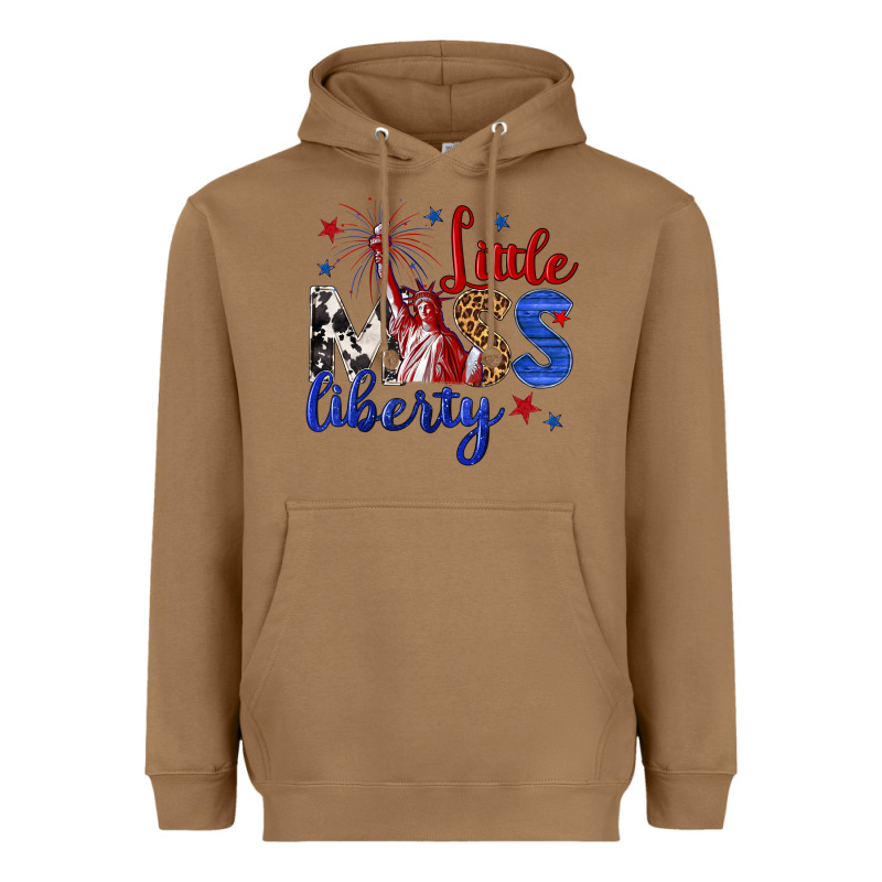Little Miss Liberty Billie Wilder Heavyweight Hoodie by texasbilliewilder | Teevron