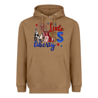 Toasted Coconut little miss liberty billie wilder Heavyweight Hoodie - texasbilliewilder