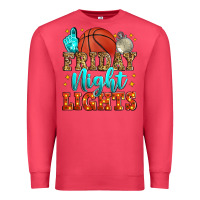 Cardinal friday night lights basketball Premium Sweatshirt - Zillion Design Studio