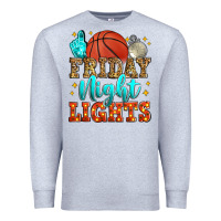 Heather Grey friday night lights basketball Premium Sweatshirt - Zillion Design Studio