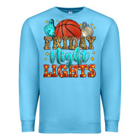 Ocean Blue friday night lights basketball Premium Sweatshirt - Zillion Design Studio