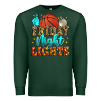 Sports Green friday night lights basketball Premium Sweatshirt - Zillion Design Studio