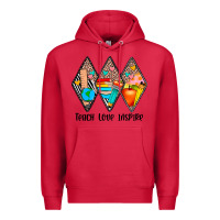 Cardinal teach love inspire Premium Hoodie - JahusDesignShop