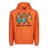 Teach Love Inspire Premium Hoodie | Teevron