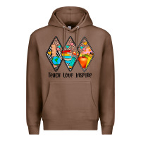 Chestnut teach love inspire Premium Hoodie - JahusDesignShop