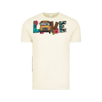 Vintage Arctic love school bus Vintage Tee - Artiststas