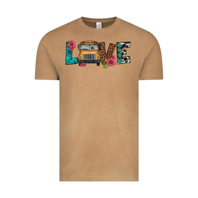 Love School Bus Vintage Tee by Artiststas | Teevron