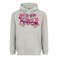 Moon Dust pink its my birthday Heavyweight Hoodie - Zillion Design Studio