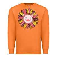 Carrot pig sunflower Premium Sweatshirt - RanaPortraitStore