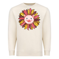 Sandshell pig sunflower Premium Sweatshirt - RanaPortraitStore
