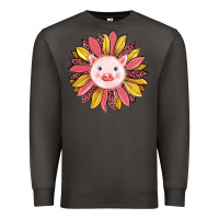Smoke pig sunflower Premium Sweatshirt - RanaPortraitStore