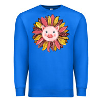 True Royal pig sunflower Premium Sweatshirt - RanaPortraitStore