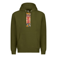 Army Green usa flag and mom penwraps 1 Premium Hoodie - Artiststas