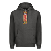Charcoal Heather usa flag and mom penwraps 1 Premium Hoodie - Artiststas