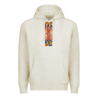 Oatmeal Heather usa flag and mom penwraps 1 Premium Hoodie - Artiststas