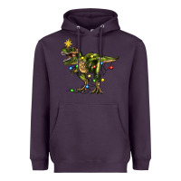 Plum tree rex christmas Heavyweight Hoodie - Zillion Design Studio