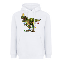 White tree rex christmas Heavyweight Hoodie - Zillion Design Studio