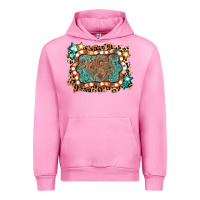 Fuchsia Pink light western frame Urban Hoodie - AdoDesignShop