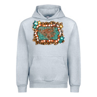 Heather Grey light western frame Urban Hoodie - AdoDesignShop