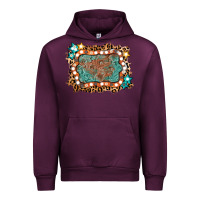 Mauve Wine light western frame Urban Hoodie - AdoDesignShop