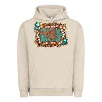 Pigment French Oak light western frame Urban Hoodie - AdoDesignShop
