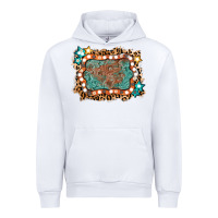 White light western frame Urban Hoodie - AdoDesignShop