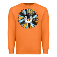 Carrot penguin sunflower Premium Sweatshirt - RanaPortraitStore