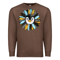 Chestnut penguin sunflower Premium Sweatshirt - RanaPortraitStore
