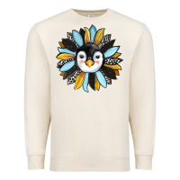 Sandshell penguin sunflower Premium Sweatshirt - RanaPortraitStore