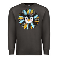 Smoke penguin sunflower Premium Sweatshirt - RanaPortraitStore