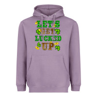 Lavender st patricks day lets get lucked up Heavyweight Hoodie - RanaPortraitStore