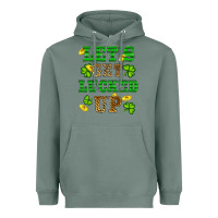 Sage st patricks day lets get lucked up Heavyweight Hoodie - RanaPortraitStore