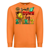 Carrot small town big spirit softball Premium Sweatshirt - Zillion Design Studio
