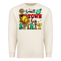 Sandshell small town big spirit softball Premium Sweatshirt - Zillion Design Studio