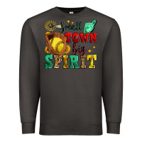 Smoke small town big spirit softball Premium Sweatshirt - Zillion Design Studio