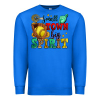 True Royal small town big spirit softball Premium Sweatshirt - Zillion Design Studio